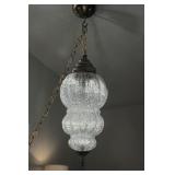 22' MC teardrop melon hanging light