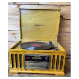 Detrola cd/tape/ record player
