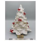 12' Pearlescent Ceramic Noel Tree with Lights