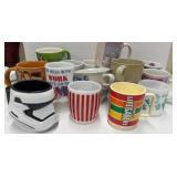 Coffee mug lot-star wars etc