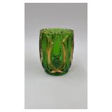 US Glass Co. emerald green vase 41/2' tall