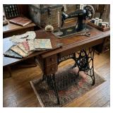 Singer treadle sewing machine