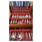 93 piece Willam Rodgerï¿½s silver plate
