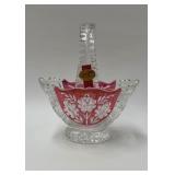 Anna Hï¿½tte German lead crystal basket