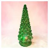 16' art glass revolving light Christmas tree works