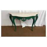 Marble Top Sofa Table 52 x 20 x 31
