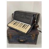 Vintage Silvestri Accordion with Case