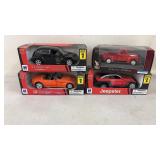 4 New Diecast Toy Cars