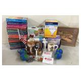 Misc Lot - Mugs, Art, Pez etc