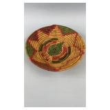 13' Native American Woven Coil Basket