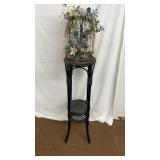 Bird Cage on Wicker Stand 48'