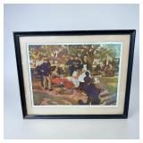 Osler at old blockley by dean Cornwell art