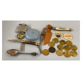 Collectibles Lot - Pocket Knives, Lighter etc