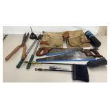 Tool Lot - Saws, Tool Belt, etc