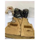 Sportsmanï¿½s Lot - Shooting Vest, Hat, Bag