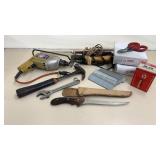 Assorted Tools in Tote Lot