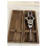 Vintage Shaftru Milling Tool in Wood Case
