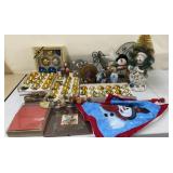 Christmas Lot - Ornaments, Figurines etc