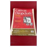 New 4ft x 15ft Canvas Drop Cloth
