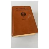 1937 Yearbook of Agriculture Book