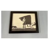 13 x 16 Framed Spirit of St. Louis Print