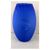 Dolbi Cashier Matte Cobalt Blue Vase 19ï¿½