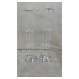 2 Rotating / Jewelry Display Stands 25'