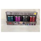 Stainless Steel Wine Tumblers 12oz