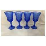 4 Fostoria Avon George Martha Washington Glasses