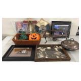 Misc Lot - Wall Decor, Holiday, Silverplate etc