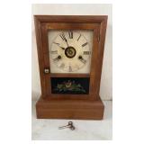 Vintage Seth Thomas Mantle Clock with Key