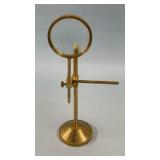 Brass Adjustable Magnifying Glass