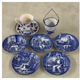 Old Chelsea / Blue Delft Lot