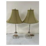 2 Vintage Lamps 21'