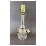 13' Vintage Glass Lamp