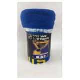 New St Louis Blues Fleece Throw Blanket