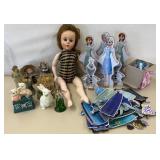 Dolls, Figurines Lot