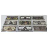 Halloween horror characters money