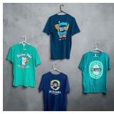 4 novelty tee shirts