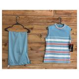 NOS w/ tags ivy Stevenï¿½s ladies pants/shirt set