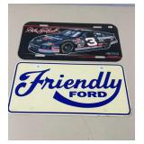 2 Plastic License Plates