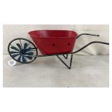 New Metal Wheelbarrow Planter 23'