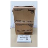 2 Cases New Regular Cello Frills Fancy Toothpicks