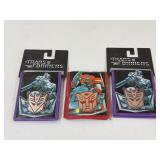 3 transformers Wallets - 2 new