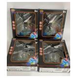 4 New Flying Disco Balls