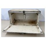 Old Wooden Box / Tool Chest 25 x 12 x 13