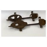 2 Vintage Ice Skates