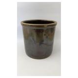 Antique Stoneware Canning Crock 7.5'