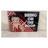 Betty Boop Metal Sign 17 x 13