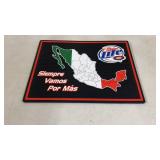 Miller Lite Rubber Bar Mat 12 x 9